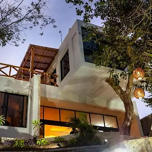 Alegre Casa De Lujo Frente A Laguna Villa Bacalar